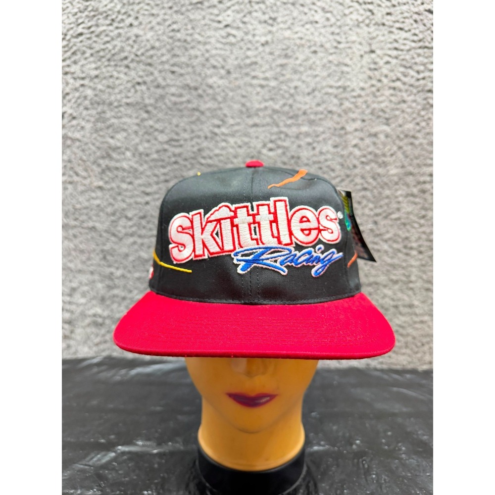 Vintage 1997 Nascar Skittles Racing #36 Ernie Irvan Snapback Cap One Size NWT